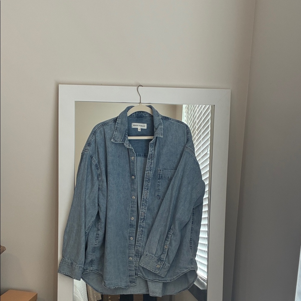 Denim Forum The ‘80s Comfy Denim Shirt
